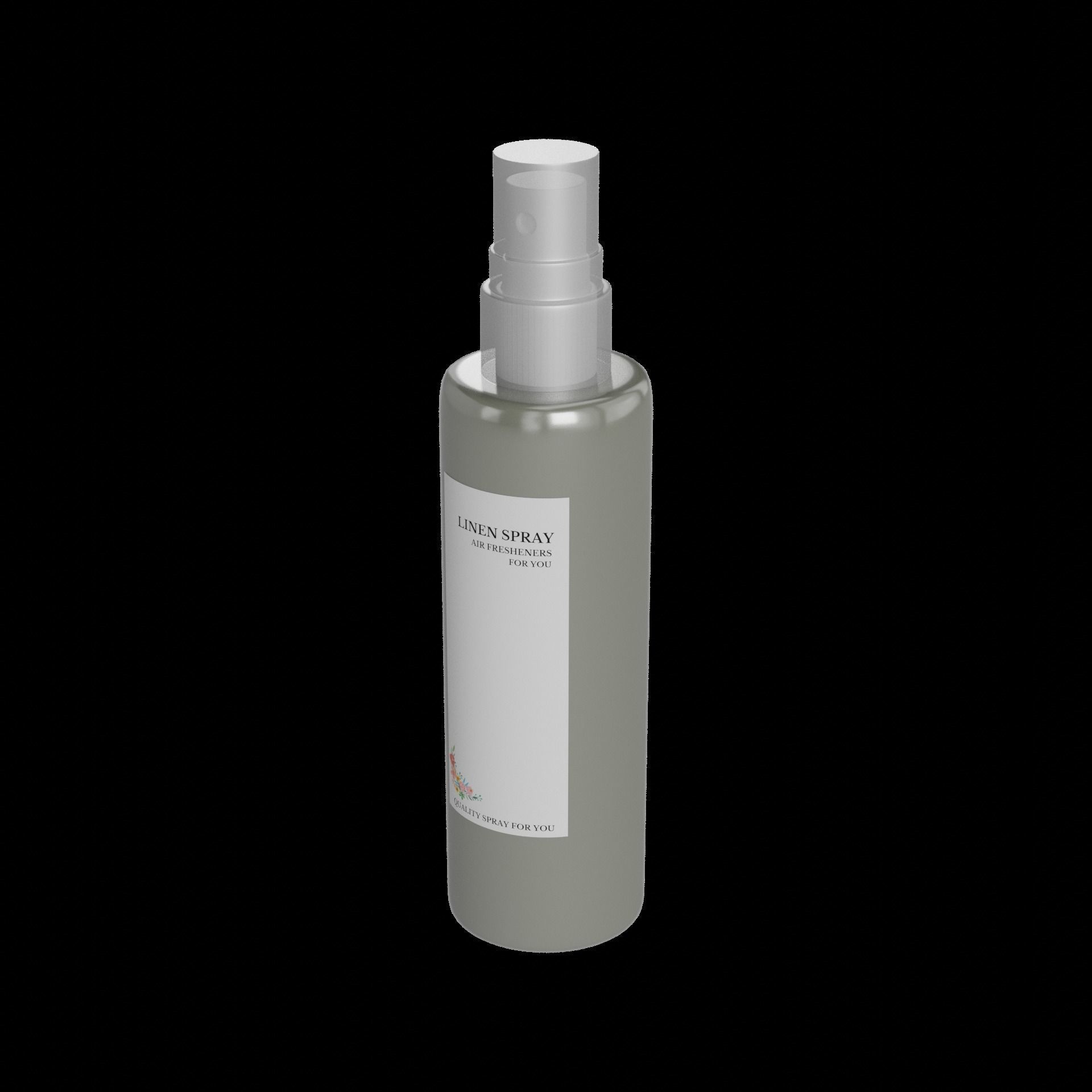 Air fresheners Linen Spray 3D model_1