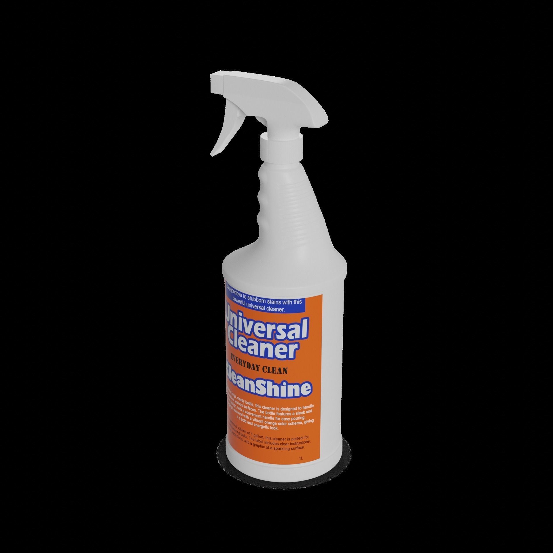 All-purpose cleaners Universal Cleaner 3D model_1
