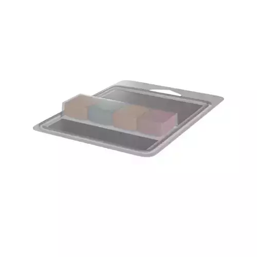 Home fragrance Wax Melts Low-poly 3D model