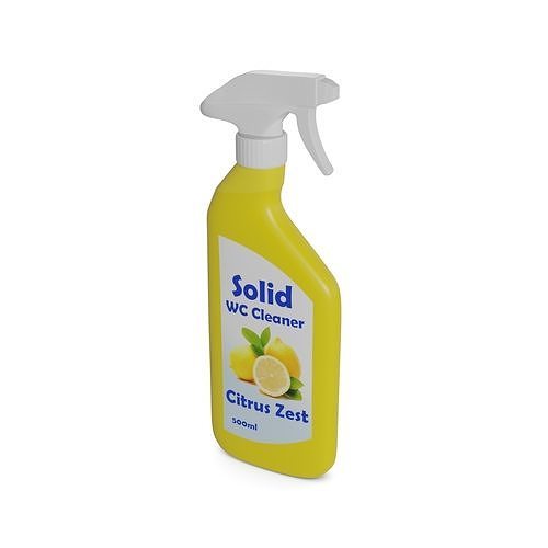 Solid WC cleaners - air fresheners Solid WC Cleaner Low-poly 3D model