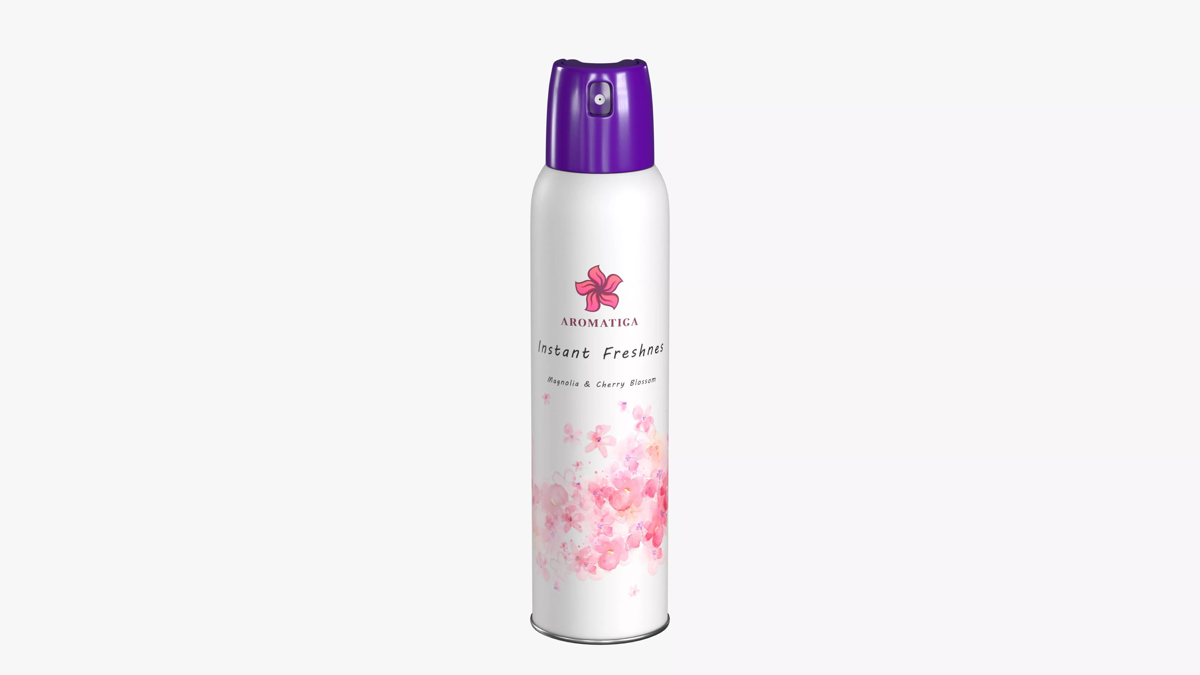 Air Freshener Aerosol Spray Can 3D Model Low-poly 3D model