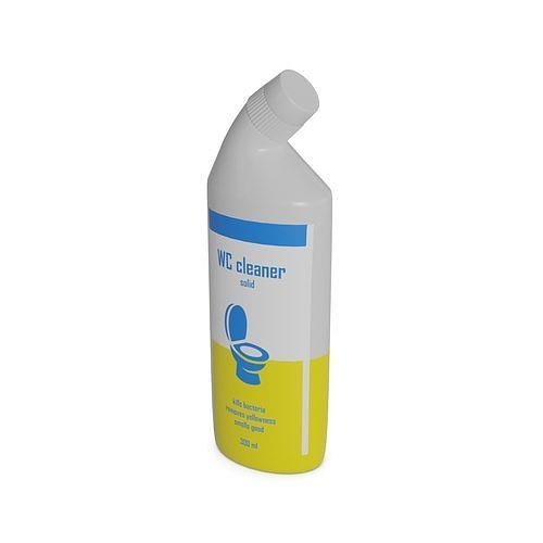 Solid WC cleaners - air fresheners Solid WC Cleaner Low-poly 3D model