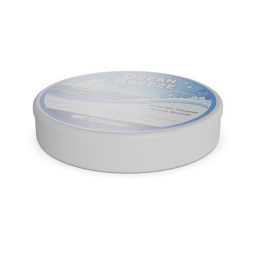 Solid WC cleaners - air fresheners Solid WC Cleaner - Ocean B... Low-poly 3D model