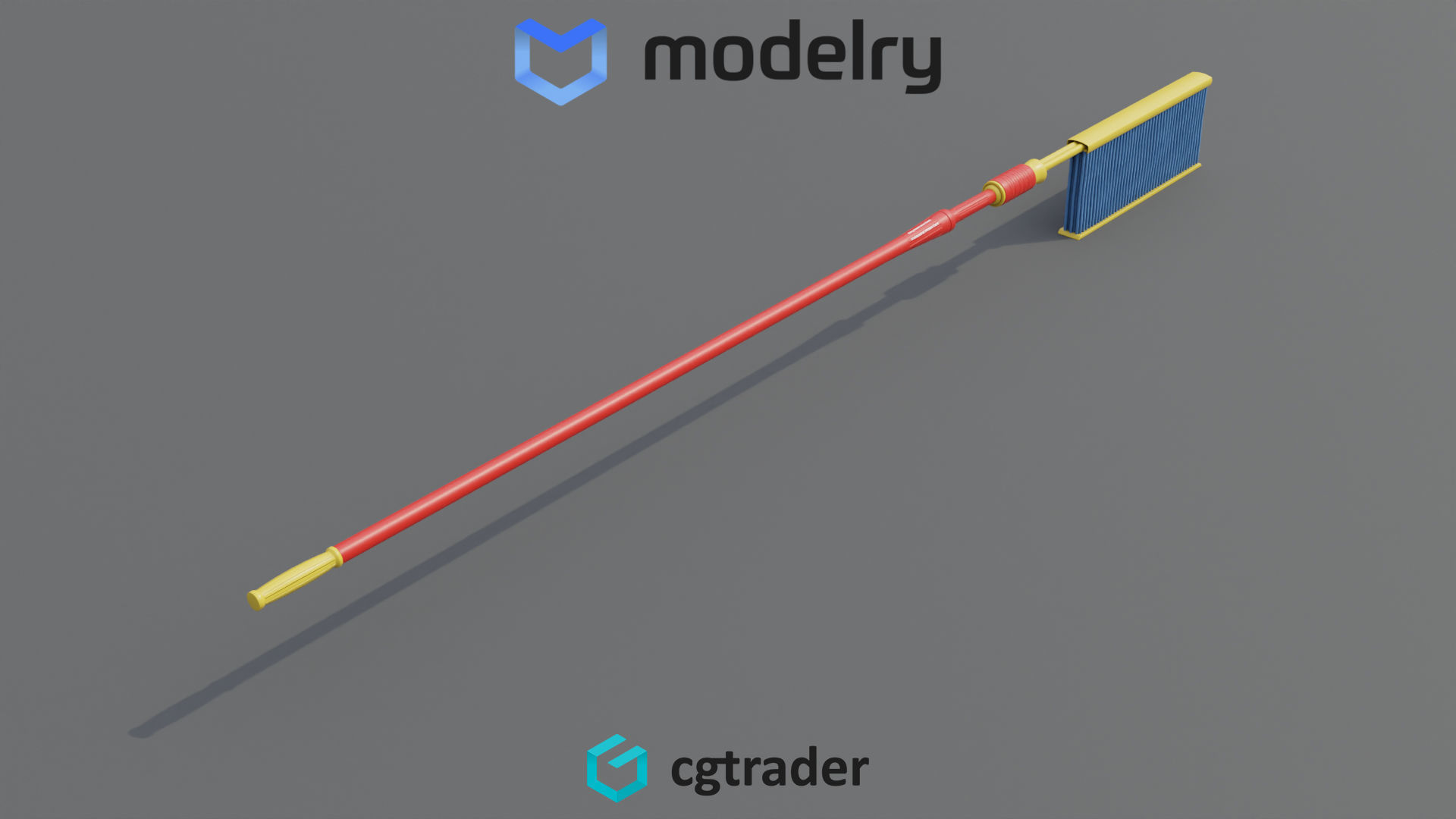  Window Cleaning Wands 3D model_1