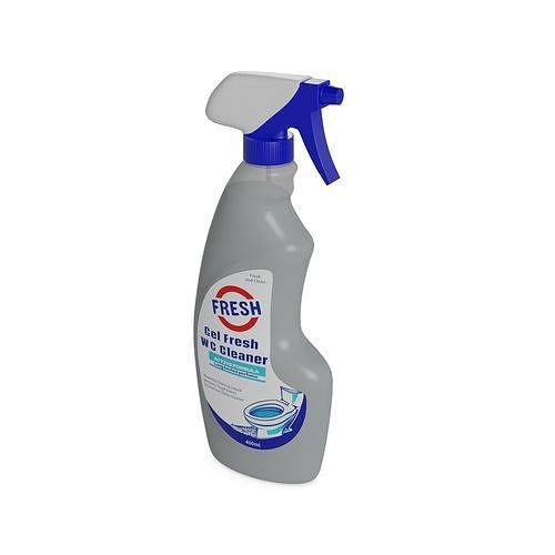 Liquid WC cleaners - air fresheners WC Cleaner Low-poly 3D model
