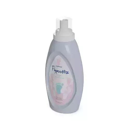 Fabric softeners for sensitive skin and babies Baby Powder Fa... Low-poly 3D model