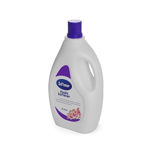 Liquid laundry detergents Fabric Softener Low-poly 3D model