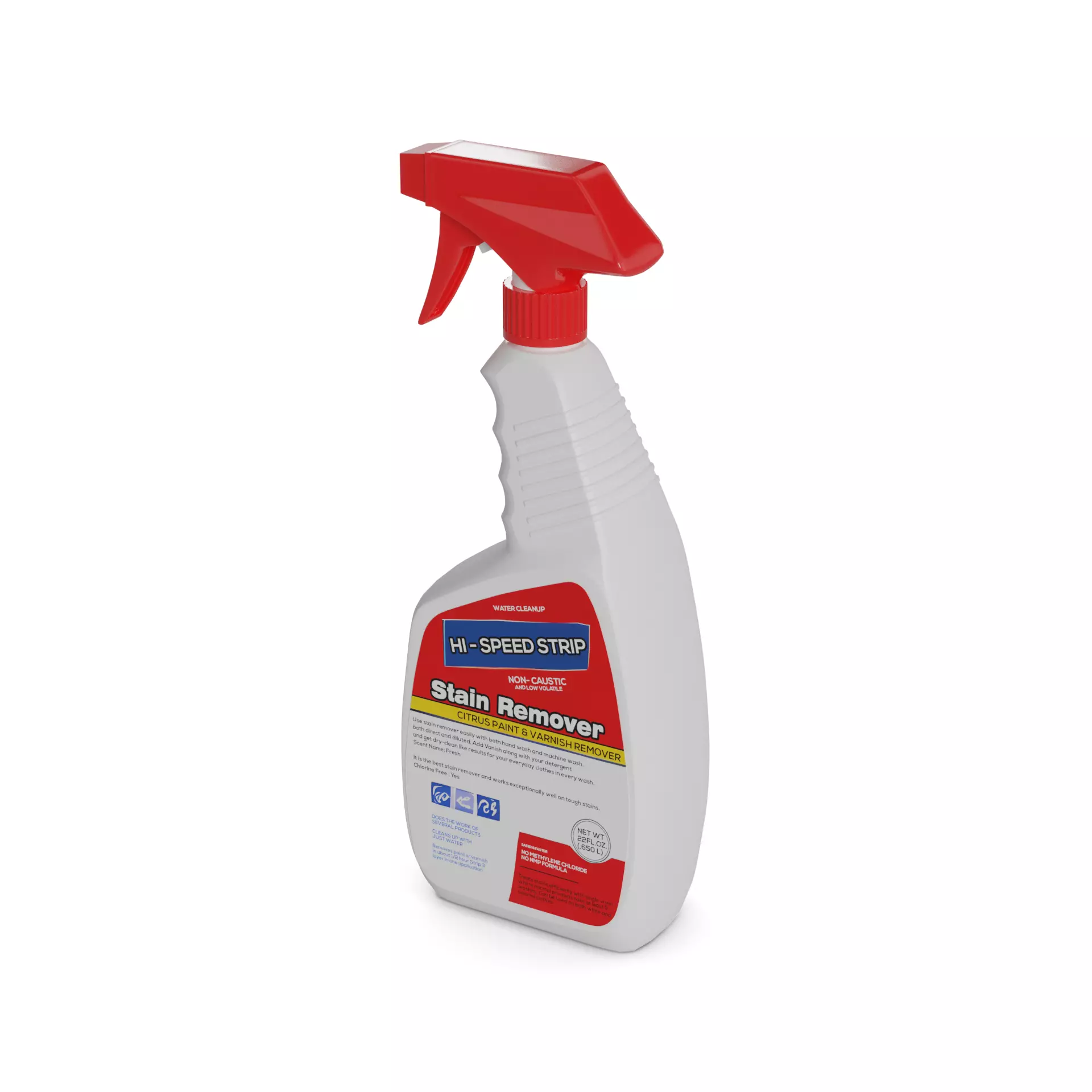 Liquid laundry detergents Stain Remover 3D model