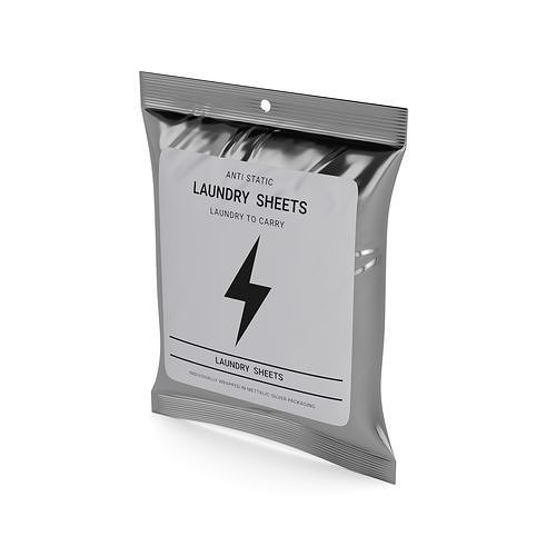 Laundry sheets Laundry Sheets Low-poly 3D model