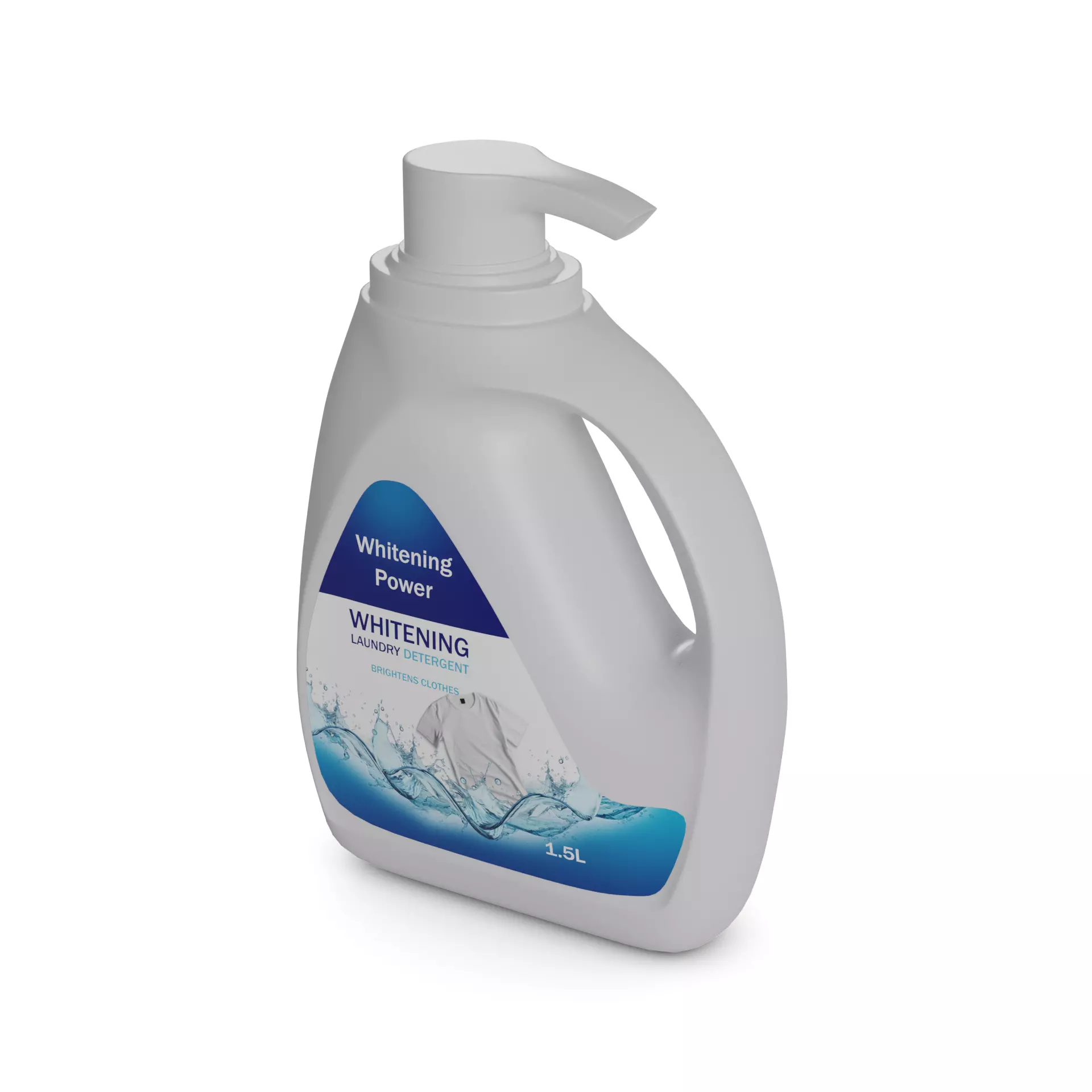 Stain removers and whiteners Whitening Laundry Detergent Low-poly 3D model