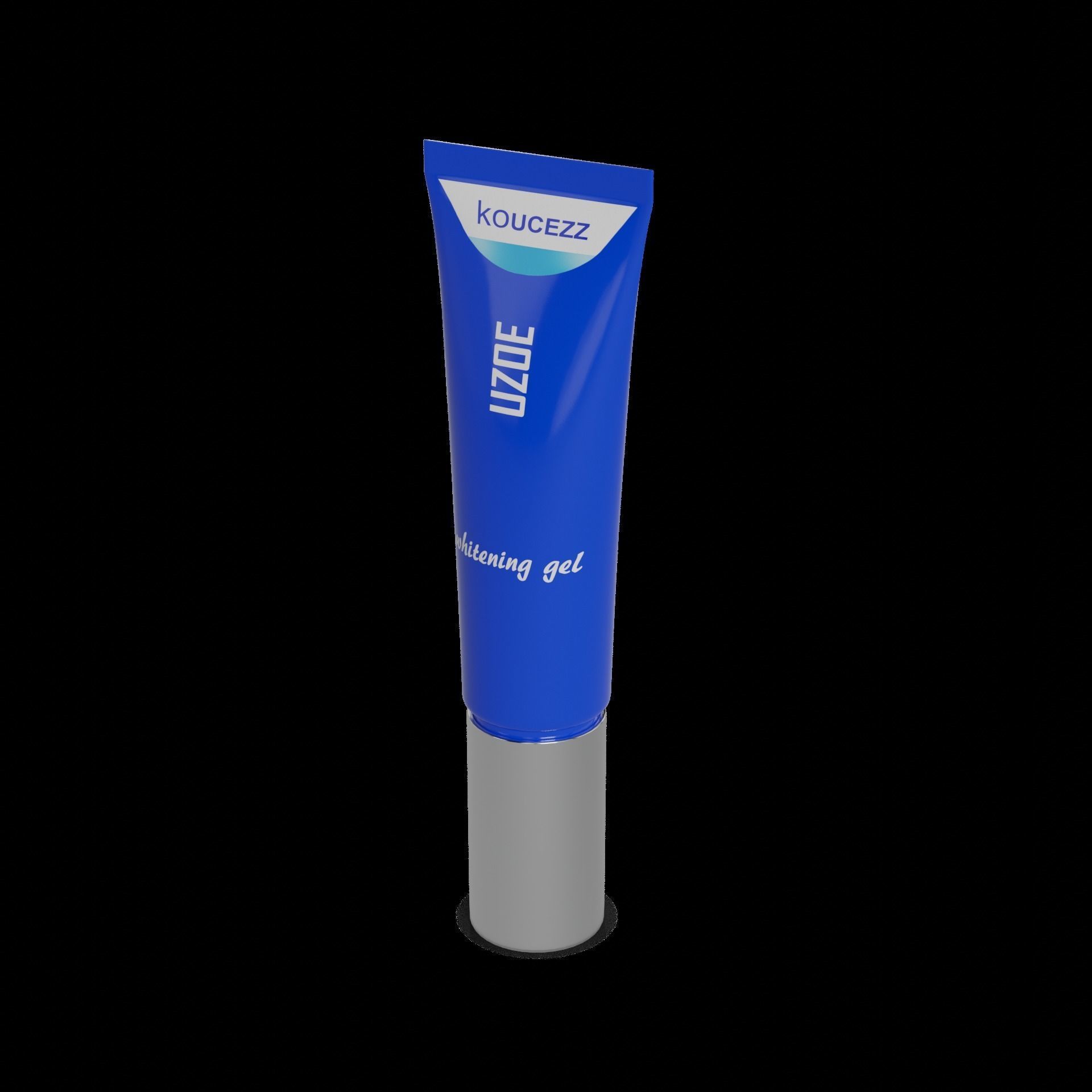 Stain removers and whiteners Whitening Gel Low-poly 3D model_1