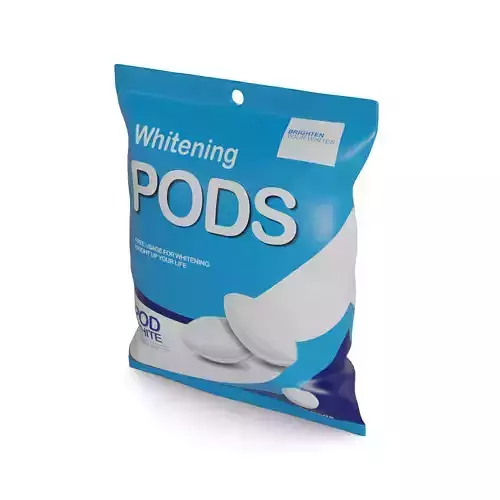 Stain removers and whiteners Whitening Pods Low-poly 3D model