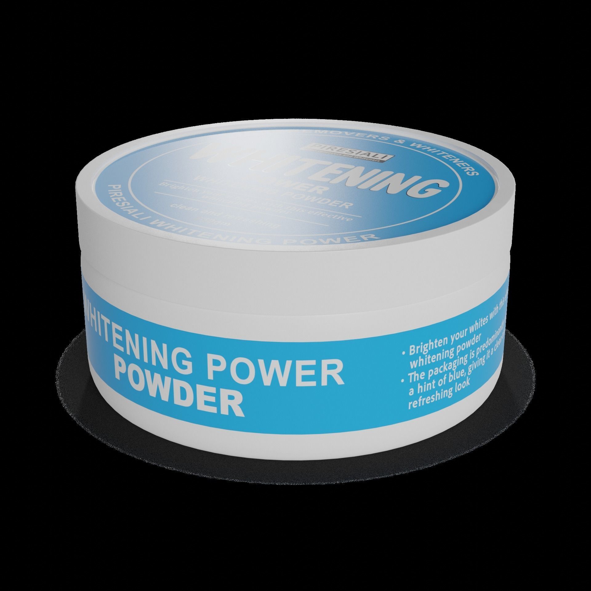 Stain removers and whiteners Whitening Powder Low-poly 3D model_1
