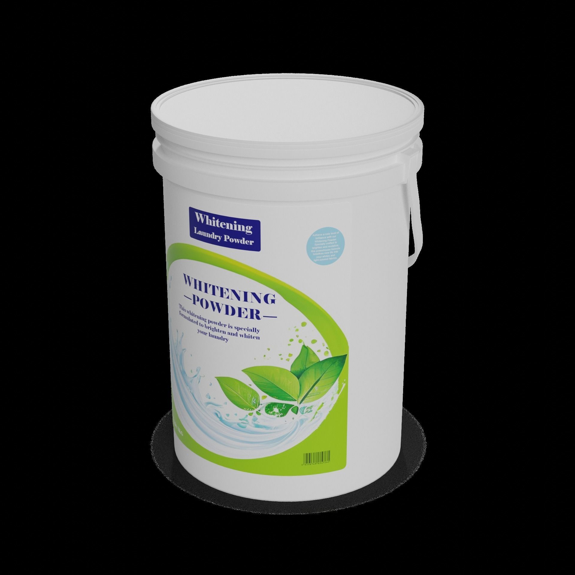 Stain removers and whiteners Whitening Powder Low-poly 3D model_1