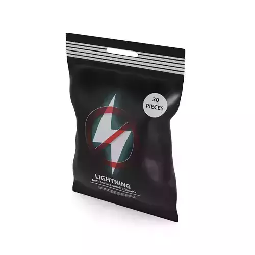 Fabric stiffeners and antistatic agents Anti-Static Laundry S... Low-poly 3D model