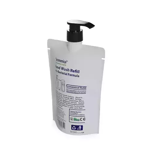 Hand-wash products Hand Wash Refill Low-poly 3D model