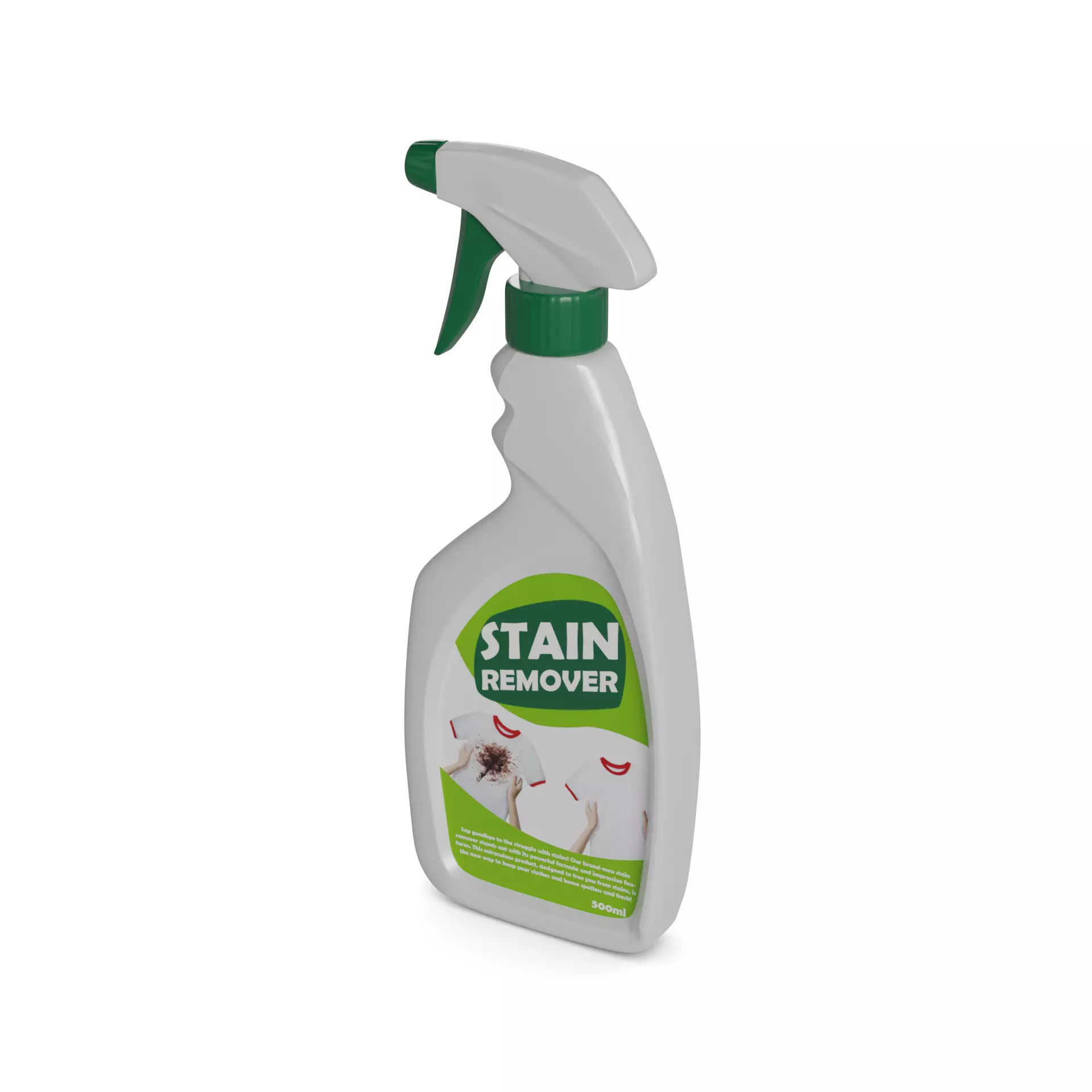Washing powder Stain Remover 3D model