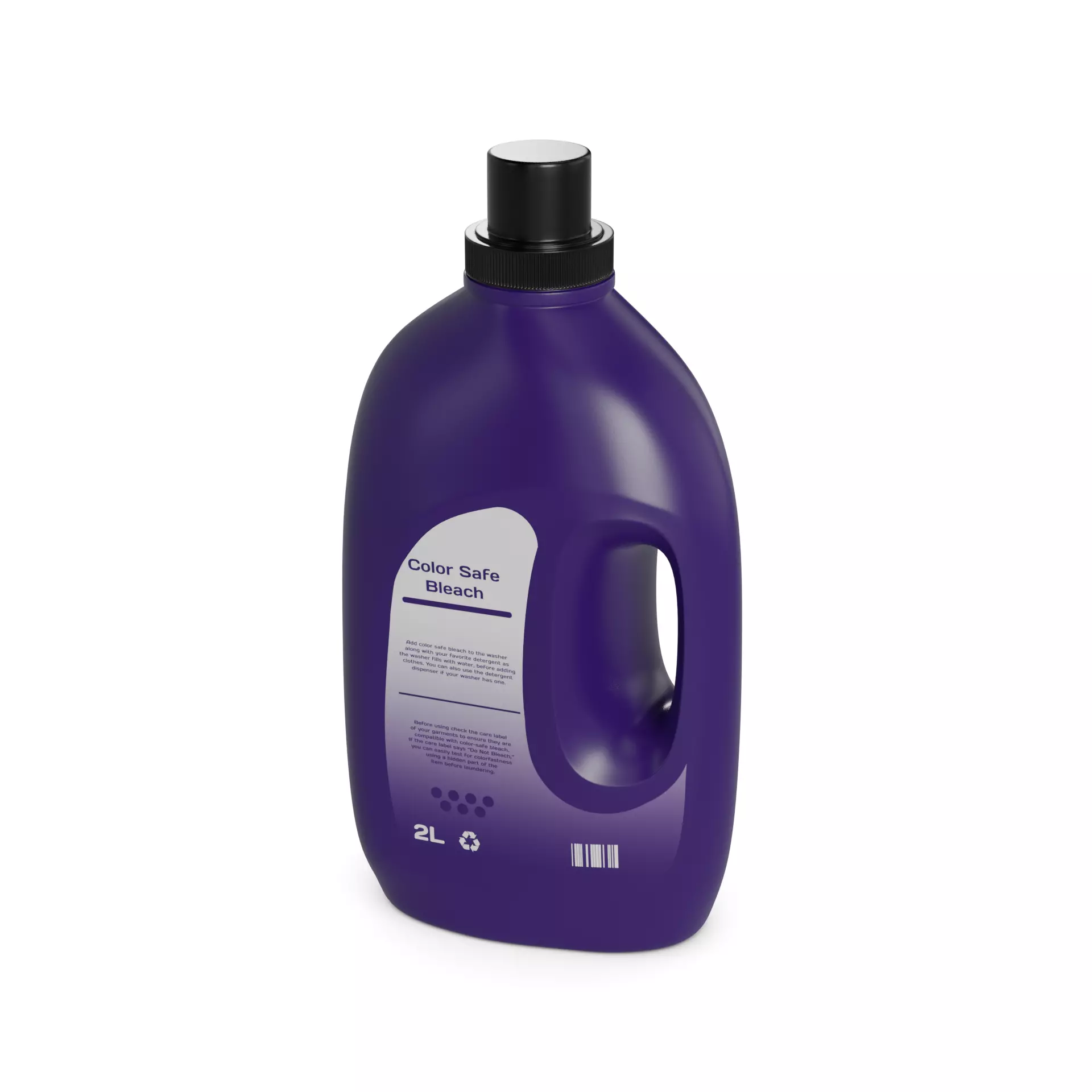 Washing powder Color Safe Bleach 3D model_0