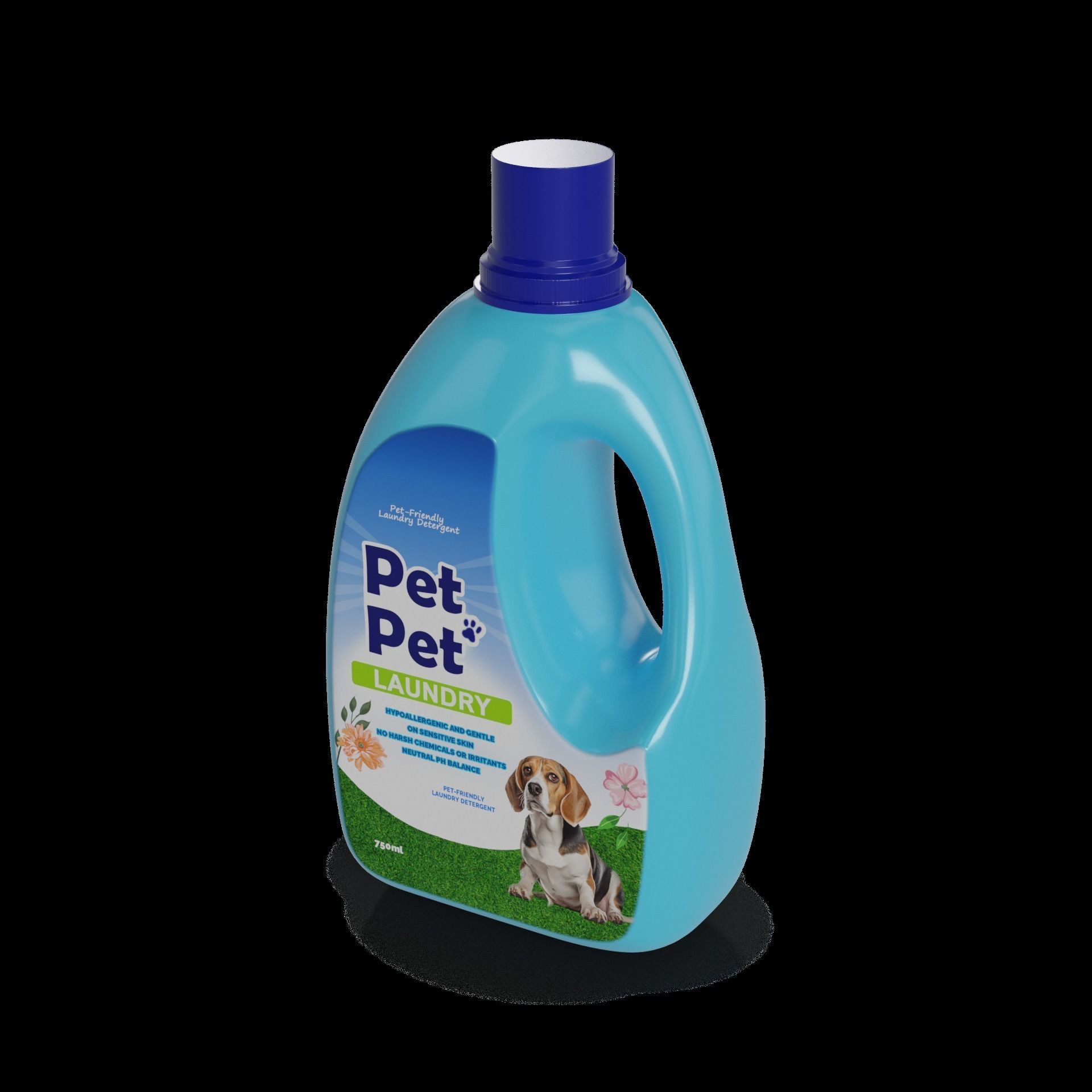 Laundry detergents for sensitive skin and babies Pet-Friendly... 3D model_1