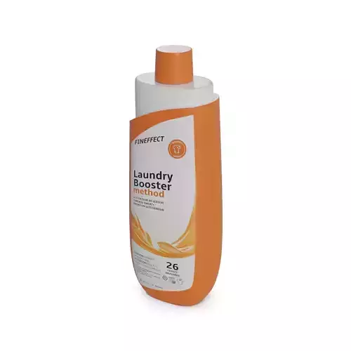 Washing powder Laundry Booster Low-poly 3D model