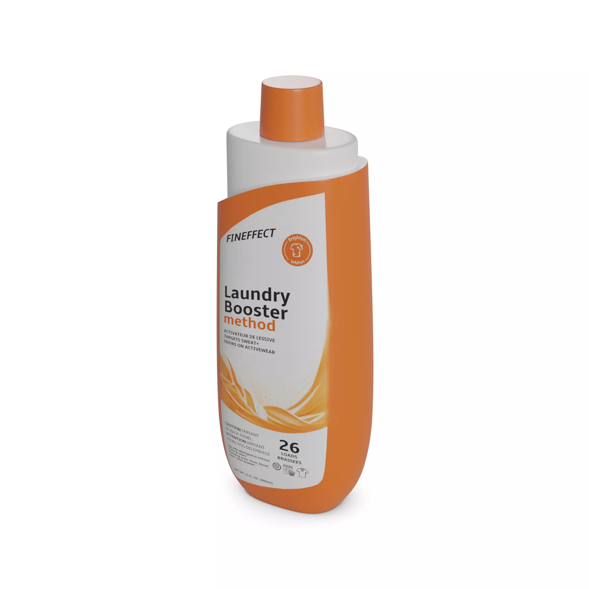 Washing powder Laundry Booster Low-poly 3D model
