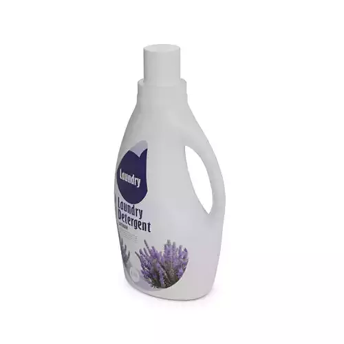 Laundry detergents for sensitive skin and babies Laundry Dete... Low-poly 3D model