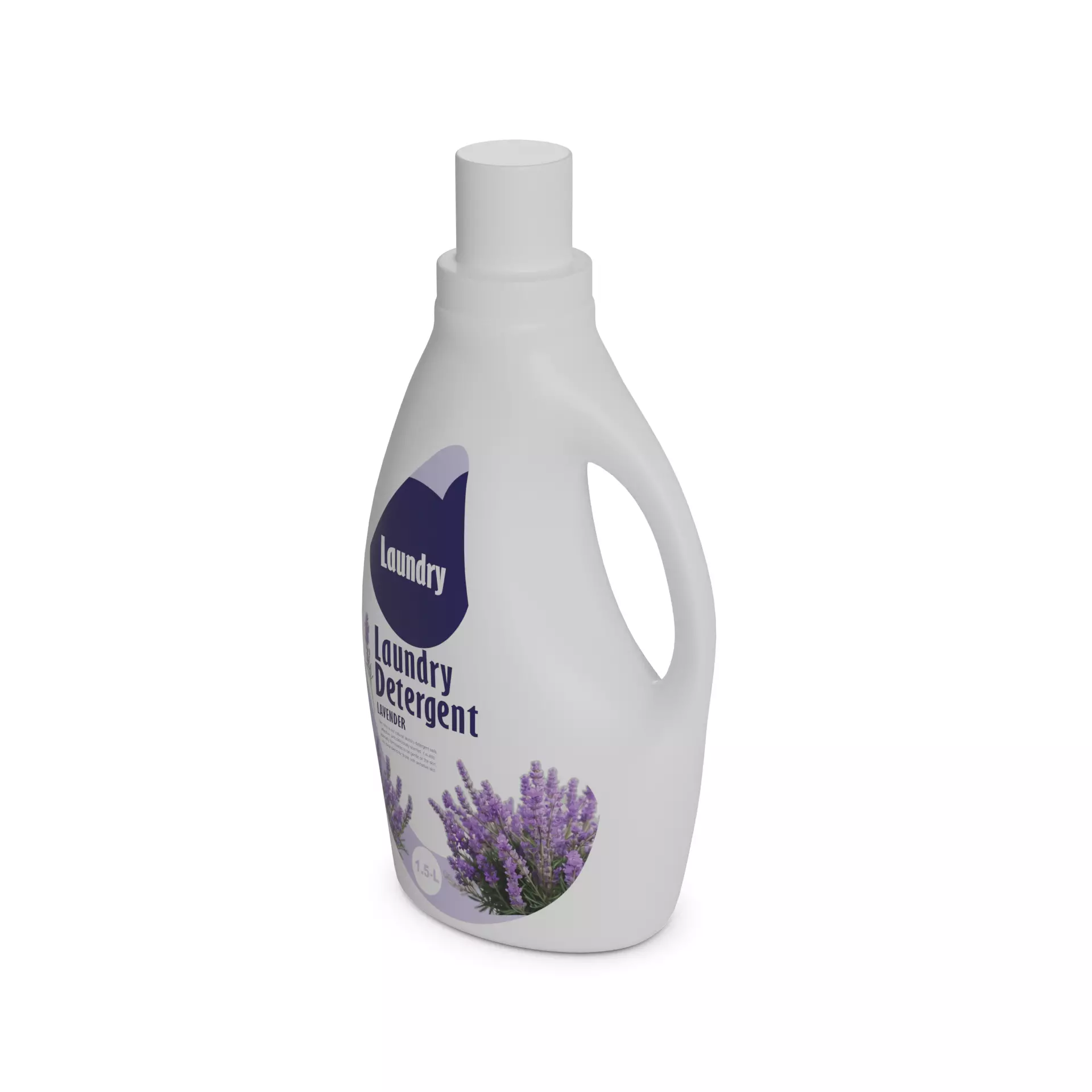 Laundry detergents for sensitive skin and babies Laundry Dete... Low-poly 3D model_0