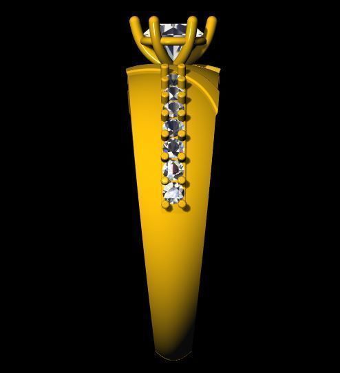 Diamond Ring 3dm file 3D print model_7