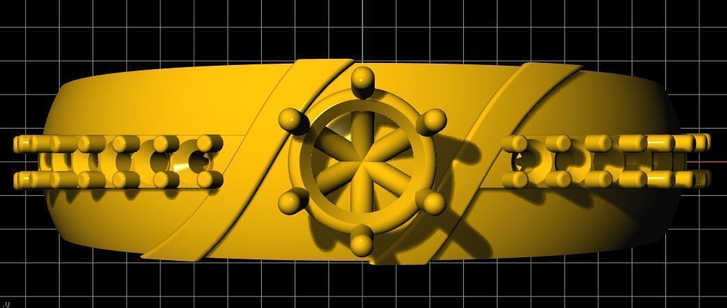 Diamond Ring 3dm file 3D print model_3