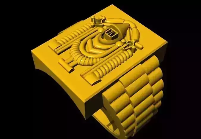 Balaji Ring 3dm file 3D print model