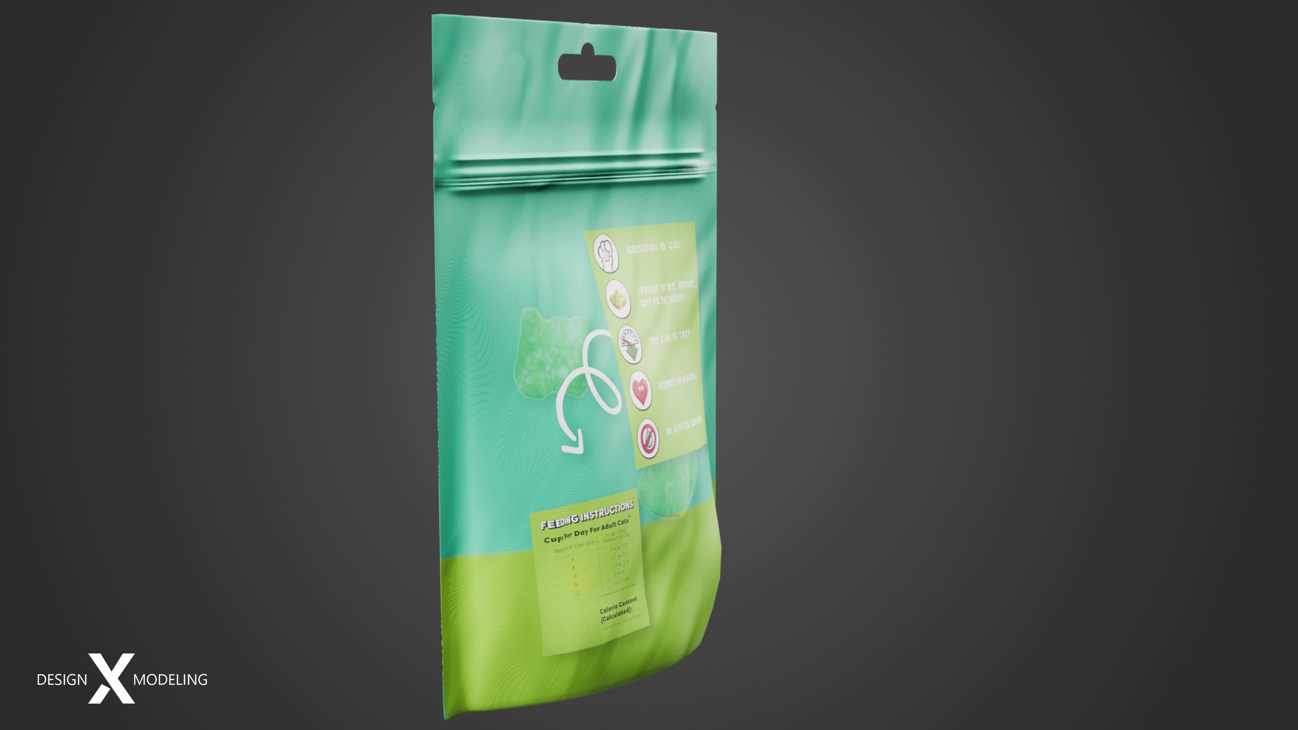 Cat snacks Cat Snacks Low-poly 3D model_2