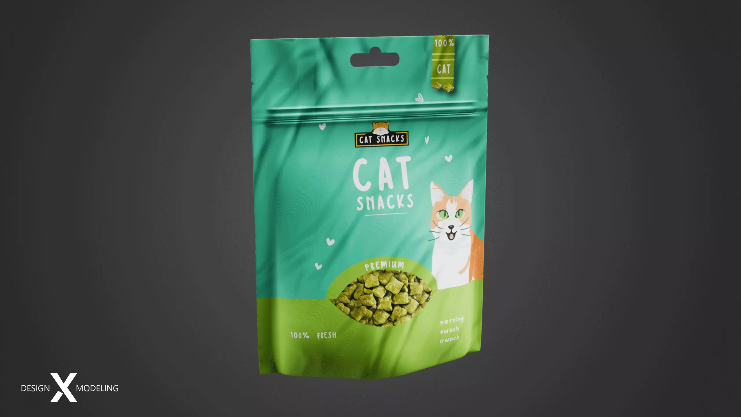 Cat snacks Cat Snacks Low-poly 3D model_0