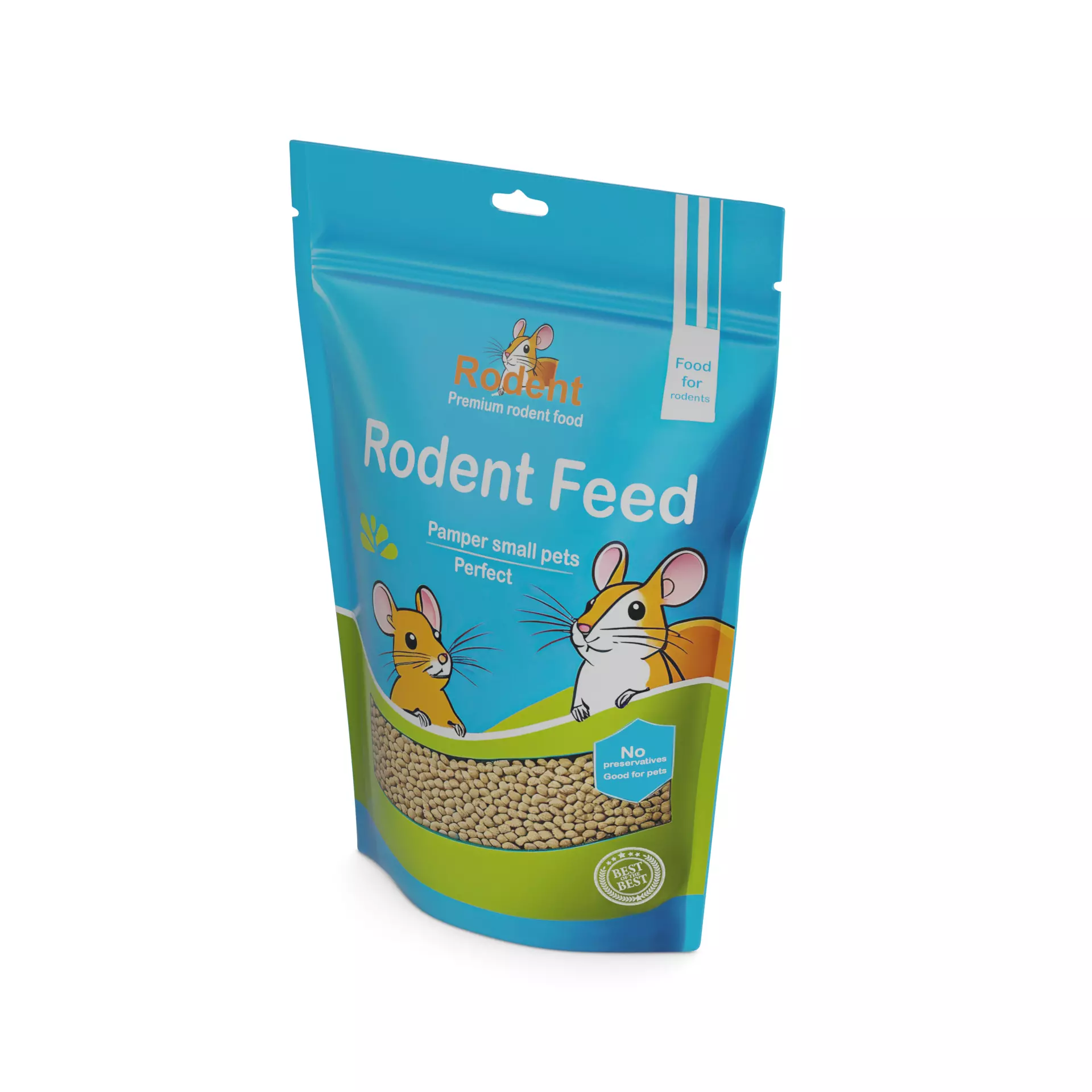 Rodent feed Rodent Feed Low-poly 3D model_0