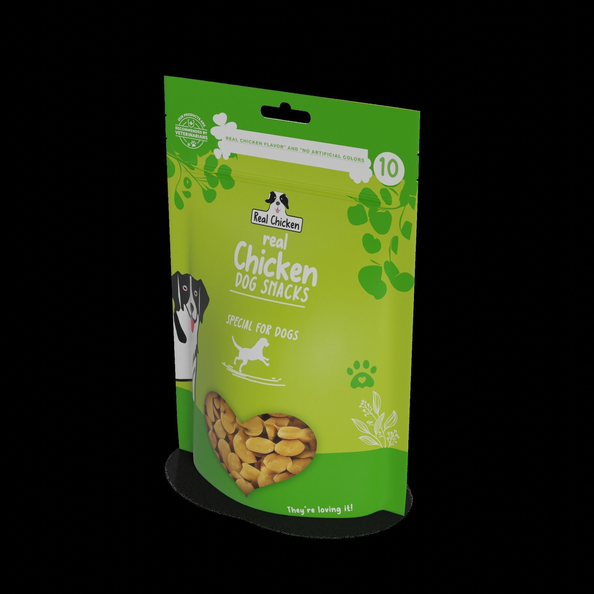 Dog snacks Dog Snacks Low-poly 3D model_1