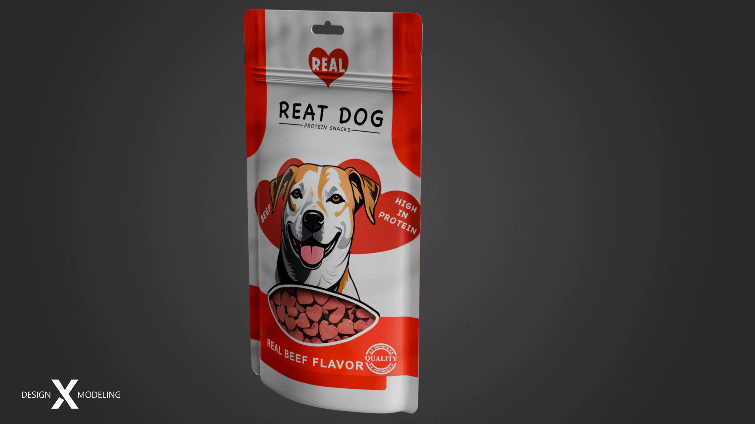 Dog snacks Dog Snacks Low-poly 3D model_0