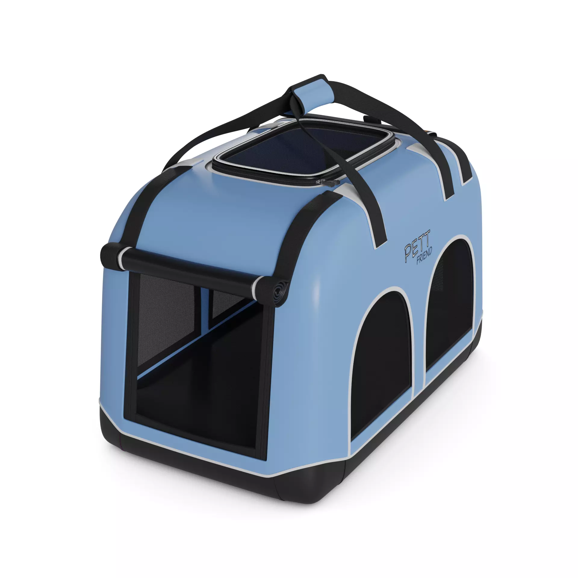 Animal accessories Pet Carrier 3D model_0