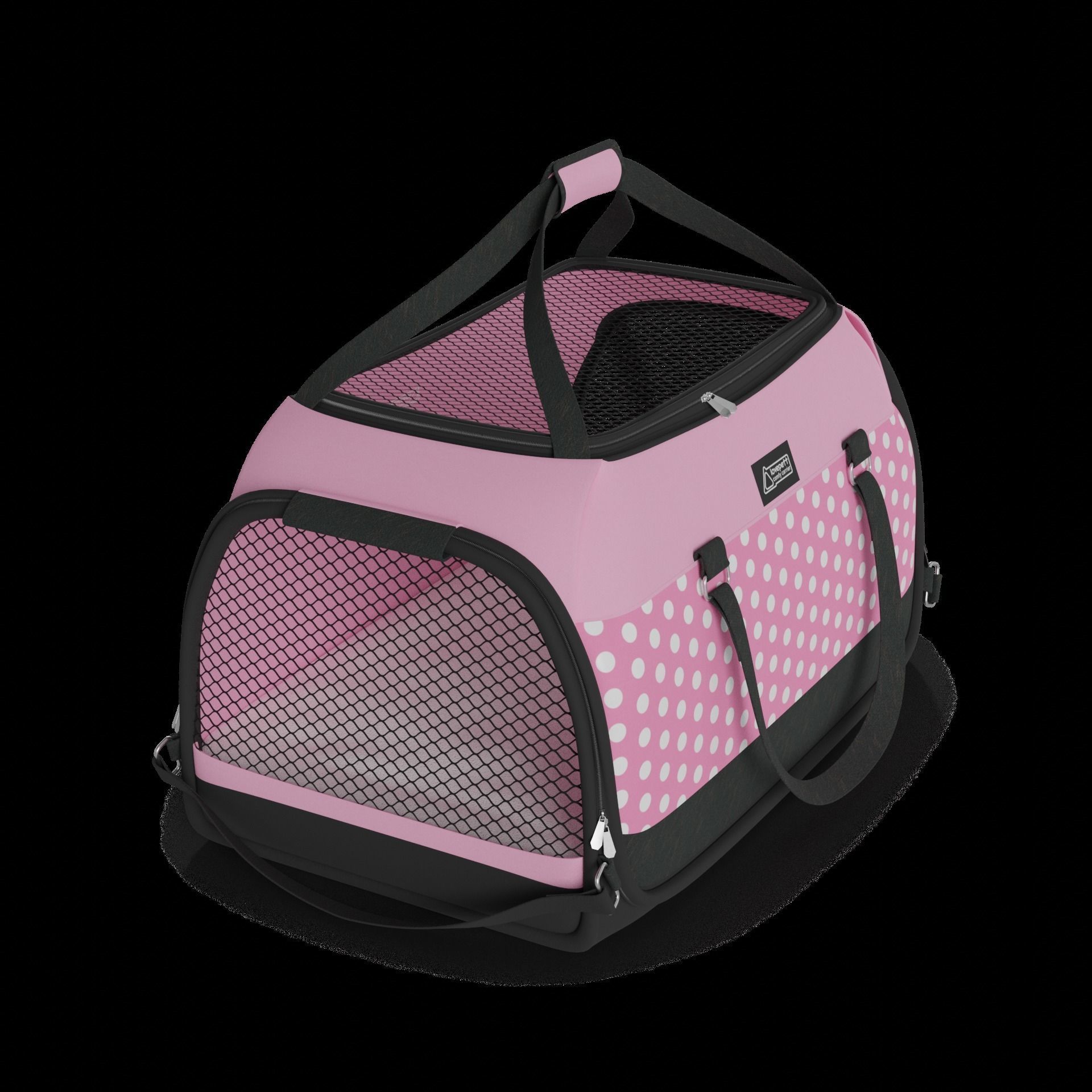 Animal accessories Pet Carrier 3D model_1