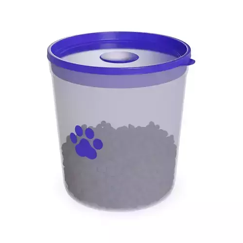 Animal accessories Pet Food Container 3D model