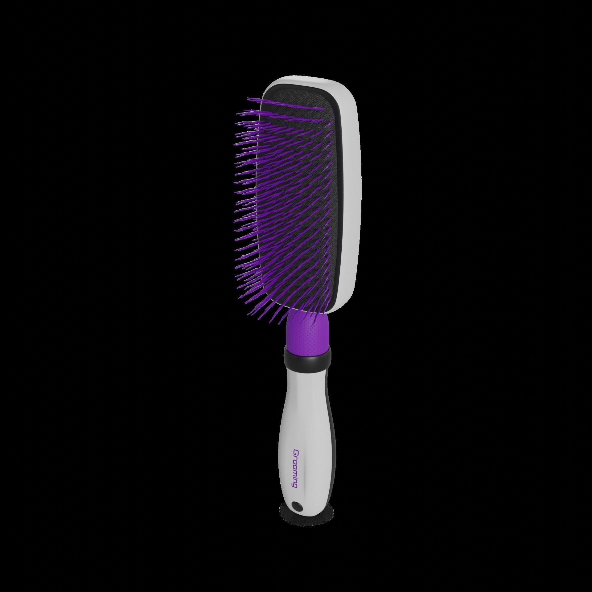 Pet accessories Pet Grooming Brush 3D model_1