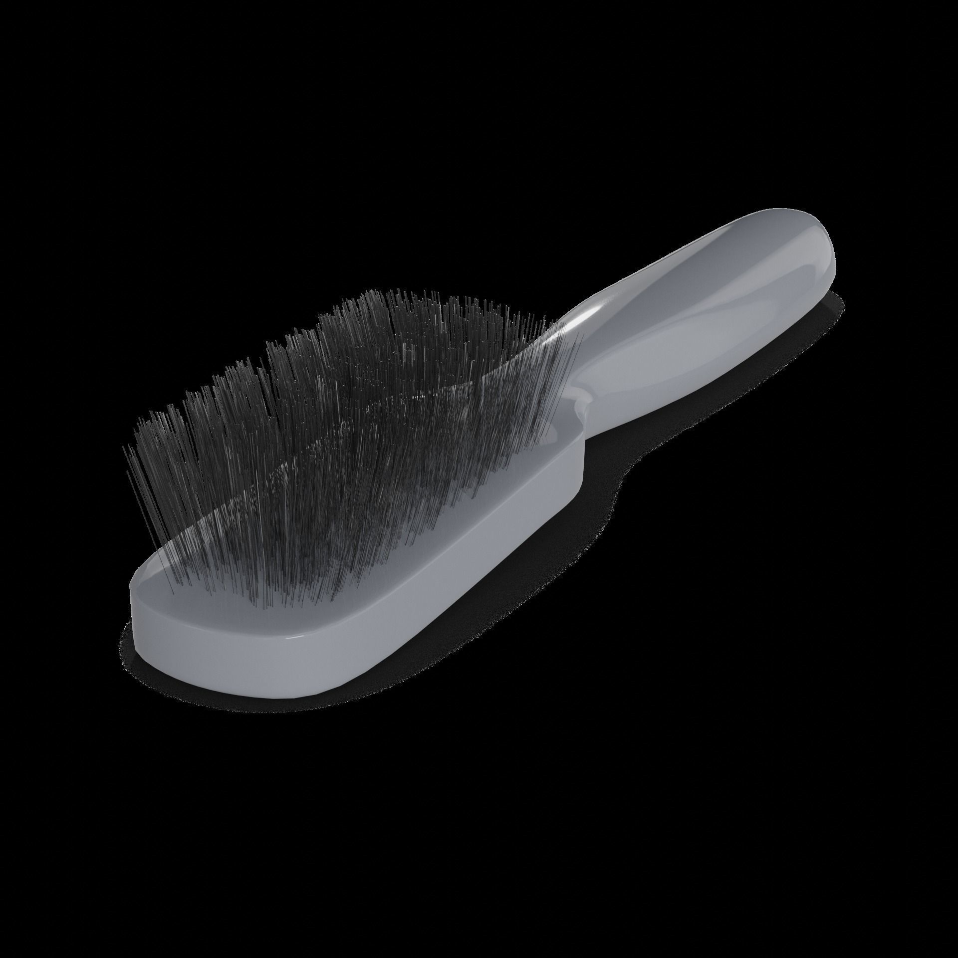 Pet accessories Pet Grooming Brush 3D model_1