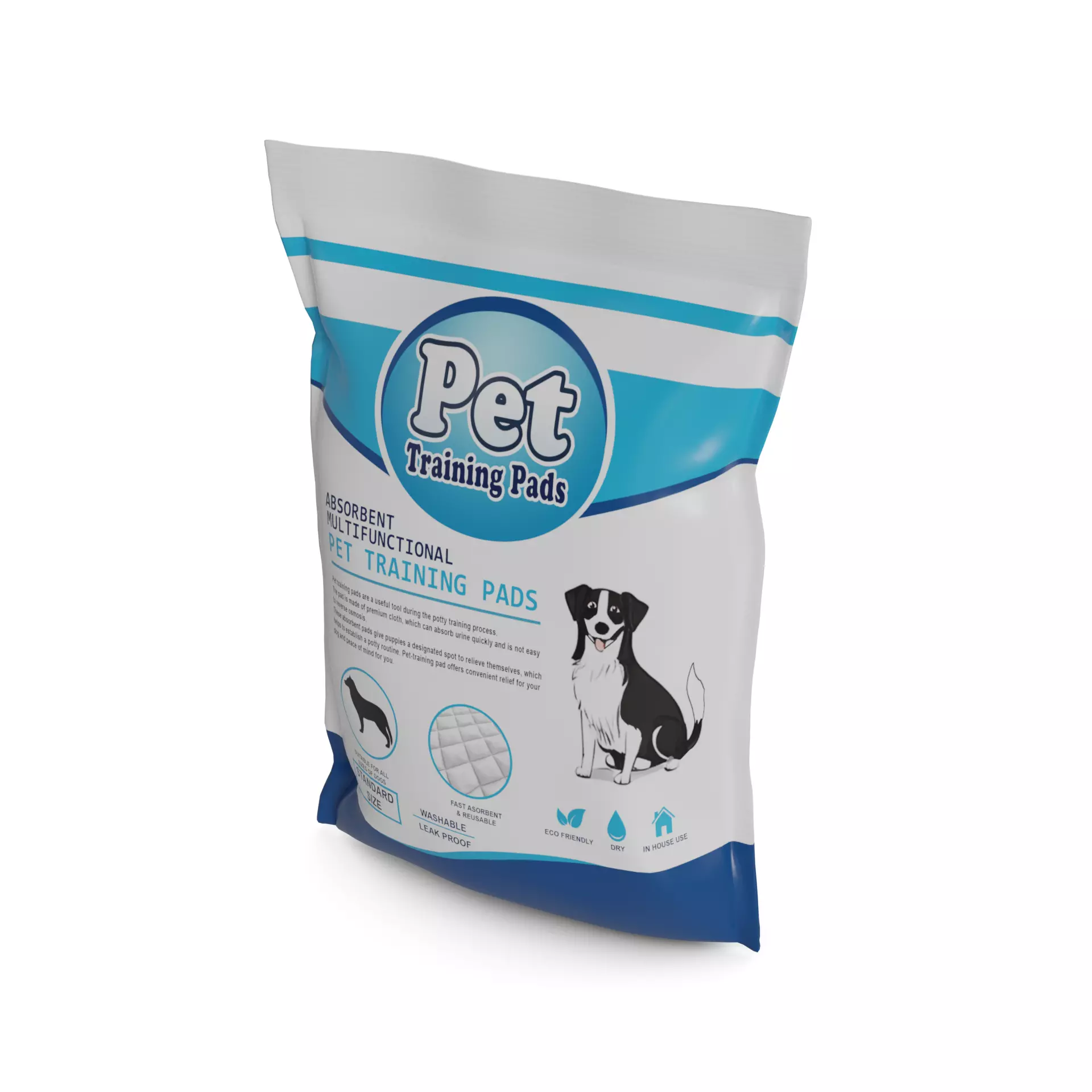 Pet accessories Pet Training Pads Low-poly 3D model