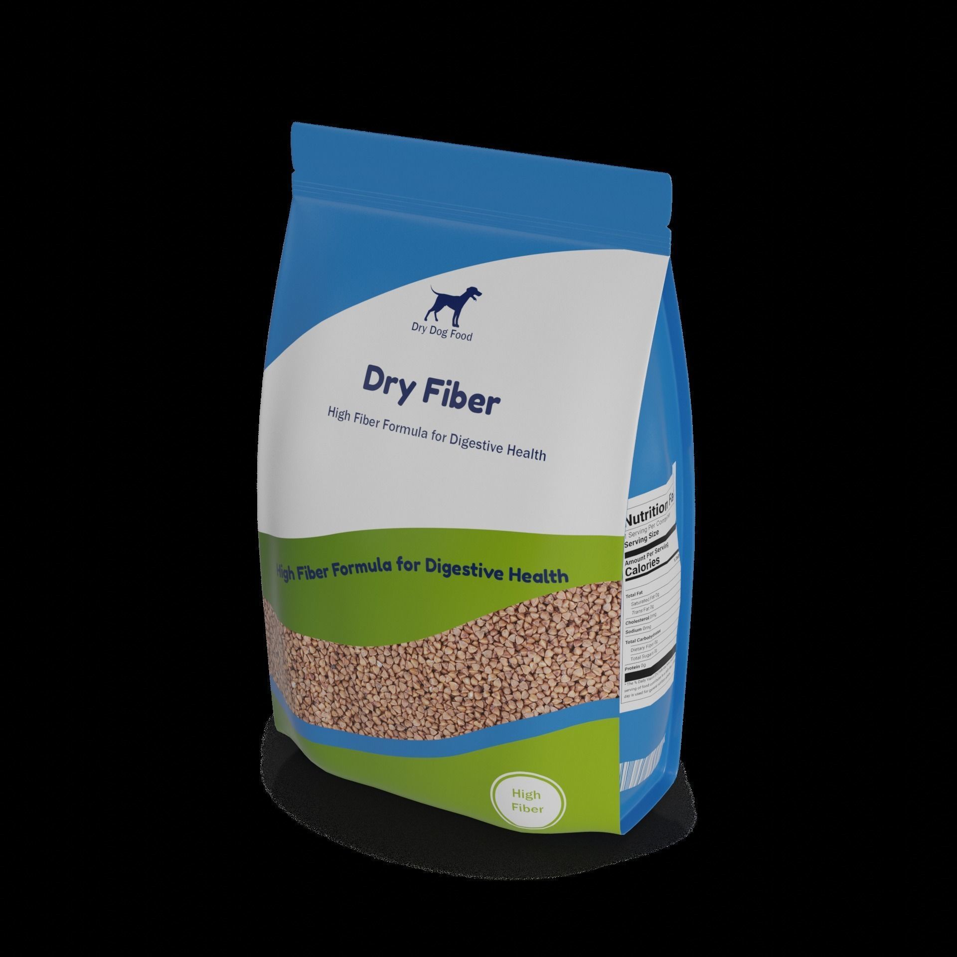 Dry dog food Dry Dog Food 3D model_1