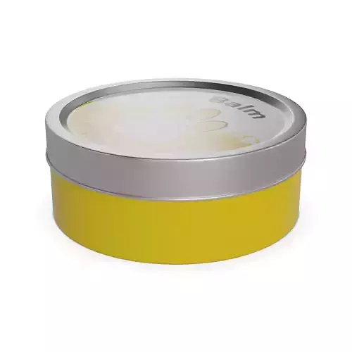 Pet hygiene Pet Paw Balm Low-poly 3D model
