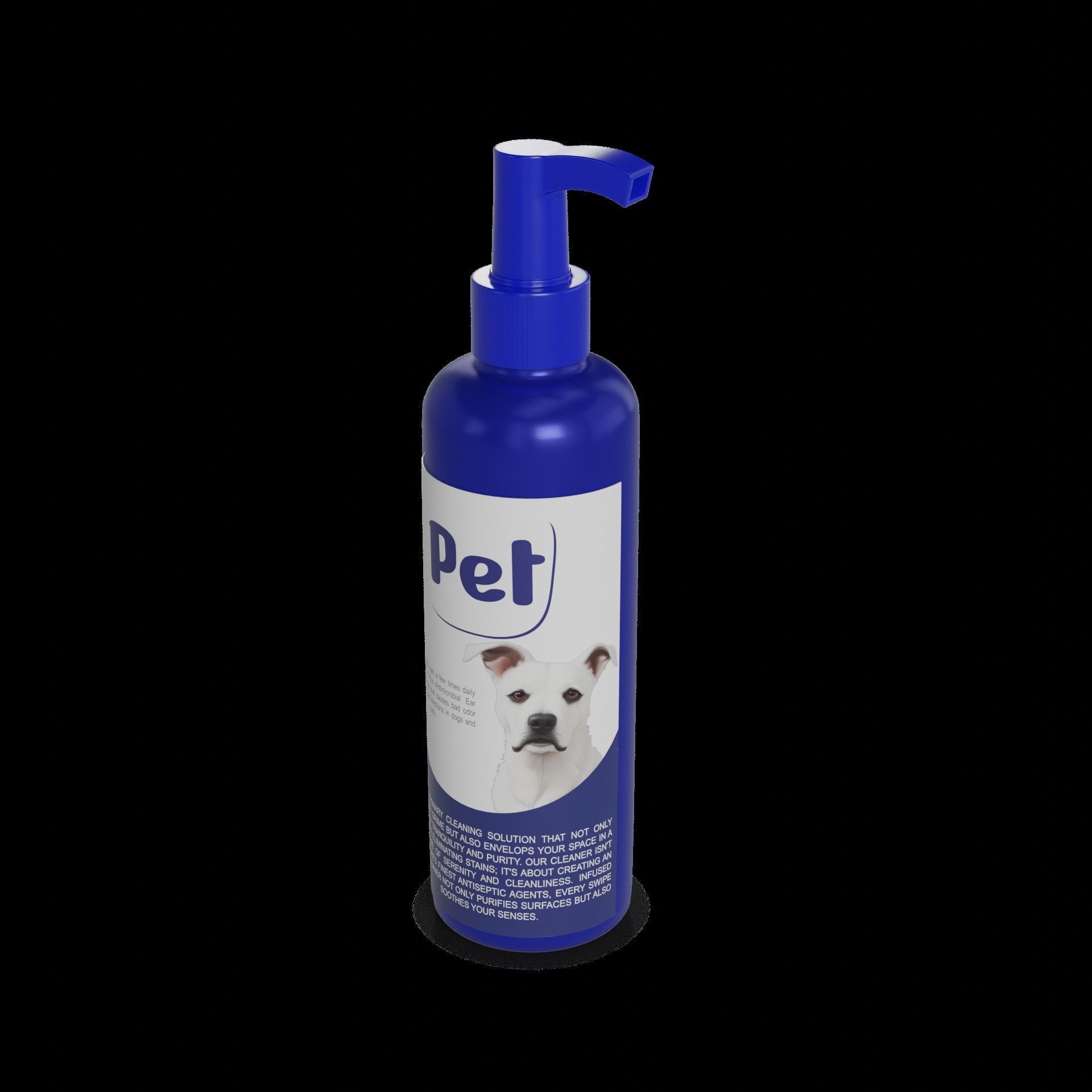 Pet hygiene Pet Ear Cleaner 3D model_1