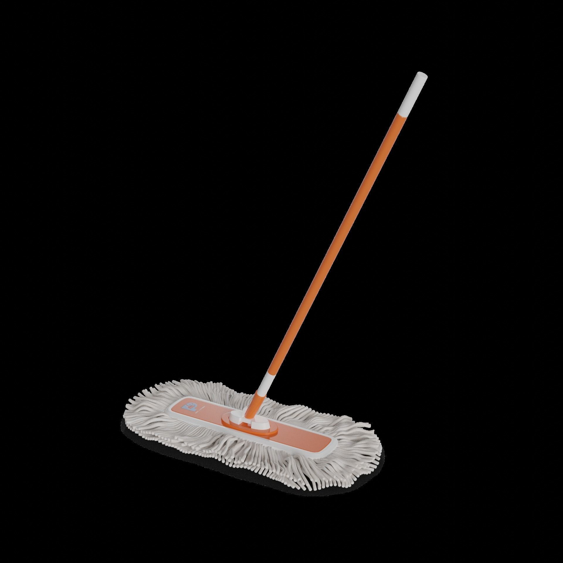 Brooms mops and window squeegees Dust Mop 3D model_1