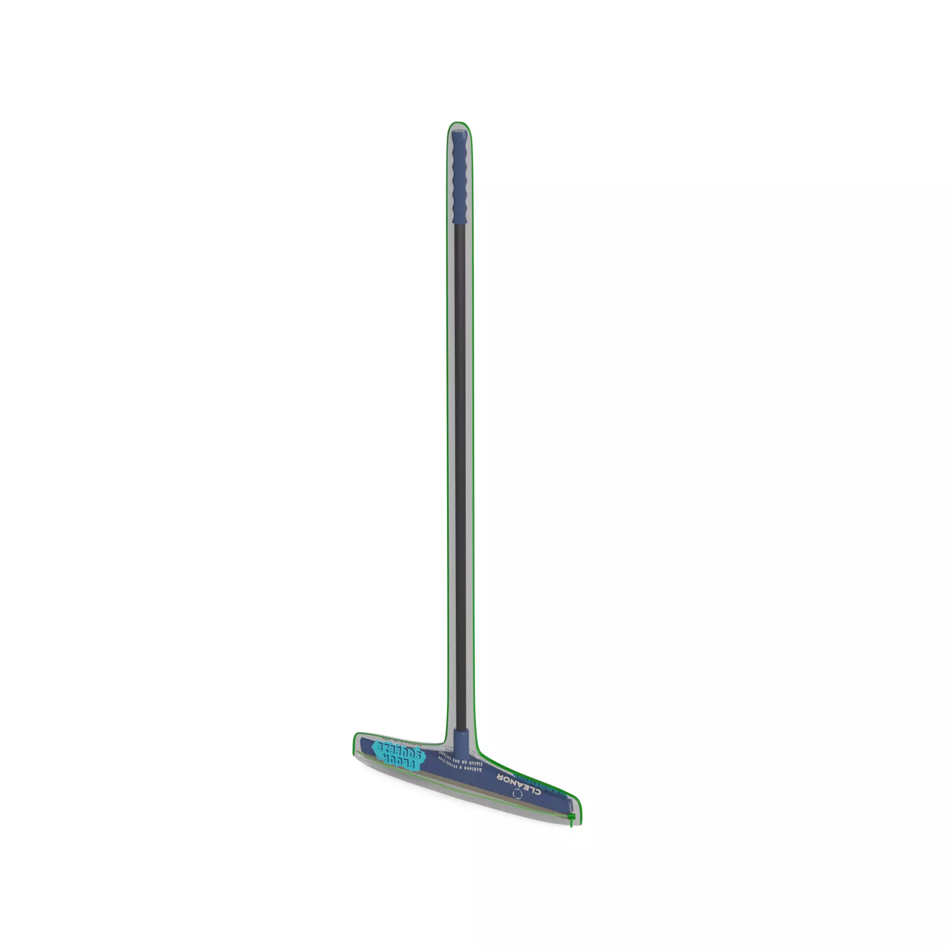 Brooms mops and window squeegees Floor Squeegee 3D model_0