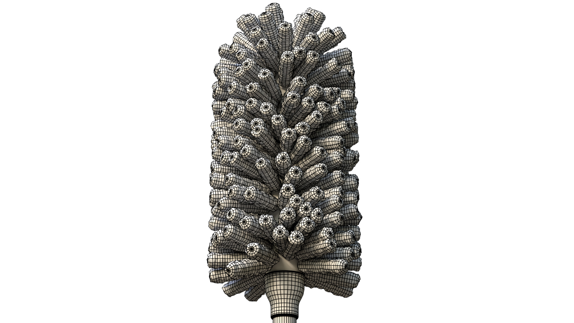 Brooms mops and window squeegees Extendable Duster 3D model_9