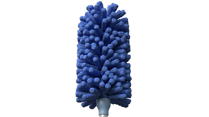 Brooms mops and window squeegees Extendable Duster 3D model 6