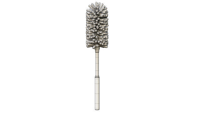 Brooms mops and window squeegees Extendable Duster 3D model 7