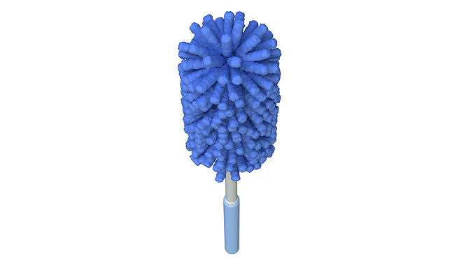 Brooms mops and window squeegees Extendable Duster 3D model 2